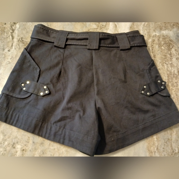 Derek Lam Monterey Belted Shorts - Picture 5 of 9